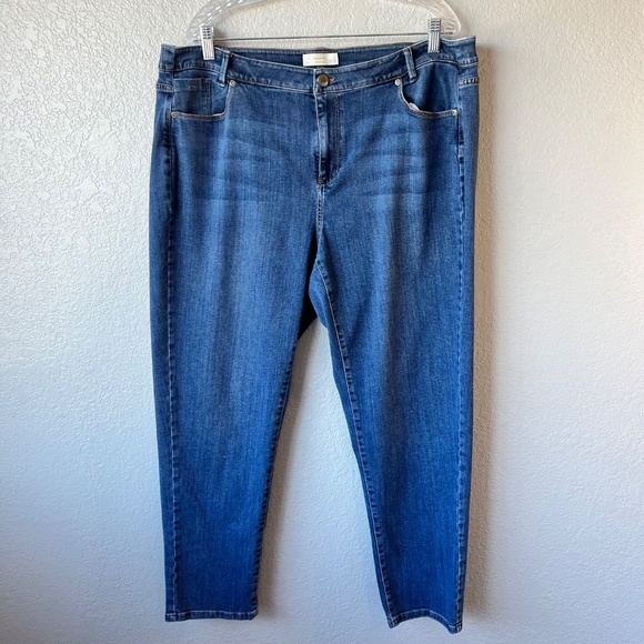 J. Jill Weekender Straight Leg Size 20 Jeans - Picture 2 of 10